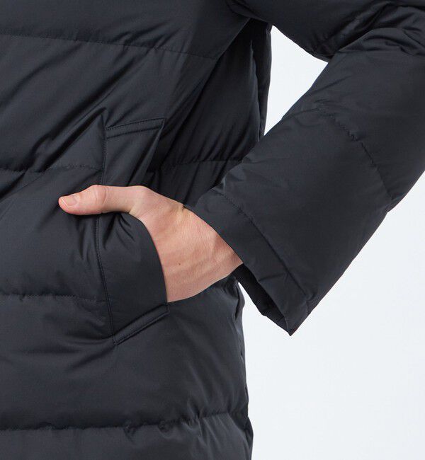 MACKINTOSH PHILOSOPHY「ナイロンハイマルチ WELLINGTON HOOD BT short(ウェリントンフードボタンスルーショート)」|ダウン|