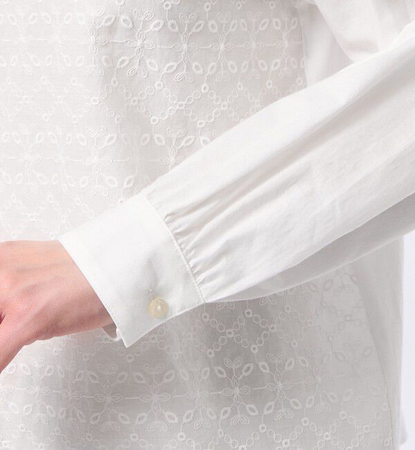 MACKINTOSH PHILOSOPHY「エンブロイダリーレースシャツ」|シャツ・ブラウス|