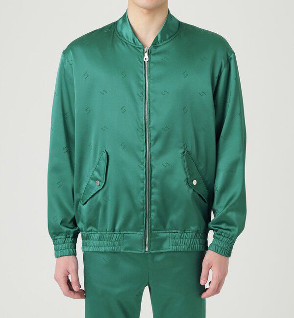  「スランテッドLジャガード MA-1」|ブルゾン・スタジャン|