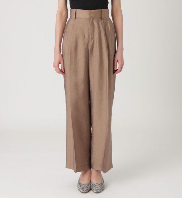  「ハイウエスト2タックパンツ」|その他|