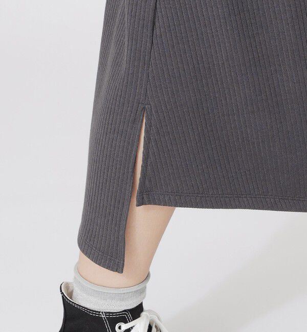  「カットソーニュアンスワンピース」|ワンピース|