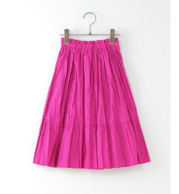 ikka kids「【キッズ】ワッシャー加工ティアードスカート（120~160cm）」|スカート|
