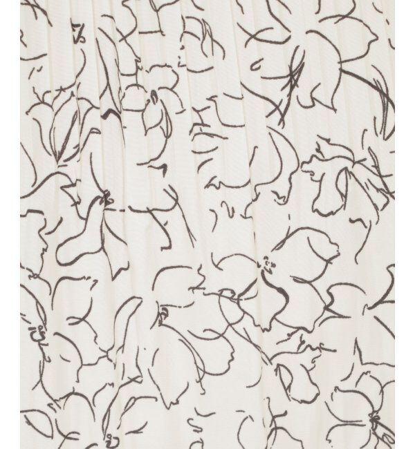 ikka「カセン消しプリーツスカート」|スカート|