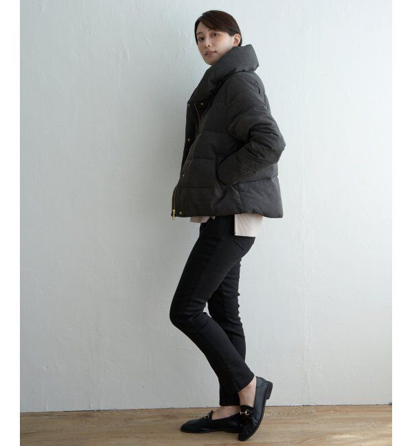 ikka「洗えるダウン細コールジャケット」|その他|