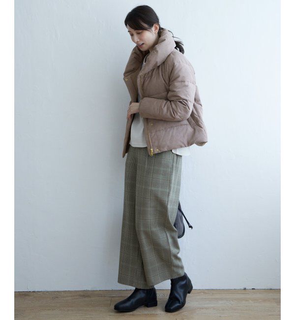 ikka「洗えるダウン細コールジャケット」|その他|