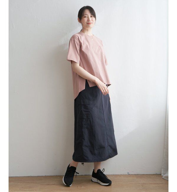 ikka「コットンUSA半袖Tシャツ」|Tシャツ・カットソー|