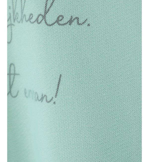 ikka kids「チュール重ねロゴプリントプルオーバー（120~160cm）」|Tシャツ・カットソー|