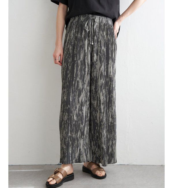 ikka「【雑誌InRed5月号掲載】さらっとプリーツワイドパンツ」|その他|