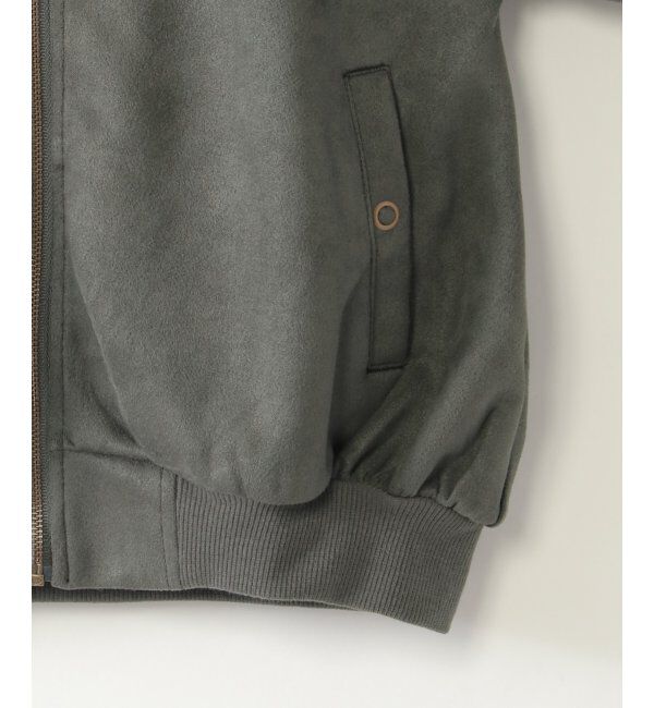 ikka kids「【親子コーデ】フェイクスエードリブブルゾン（110~160cm）」|その他|