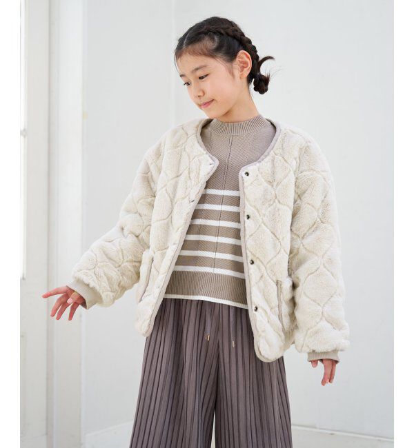 ikka kids「【親子コーデ】2WAYキルトファージャケット（110~160cm）」|その他|