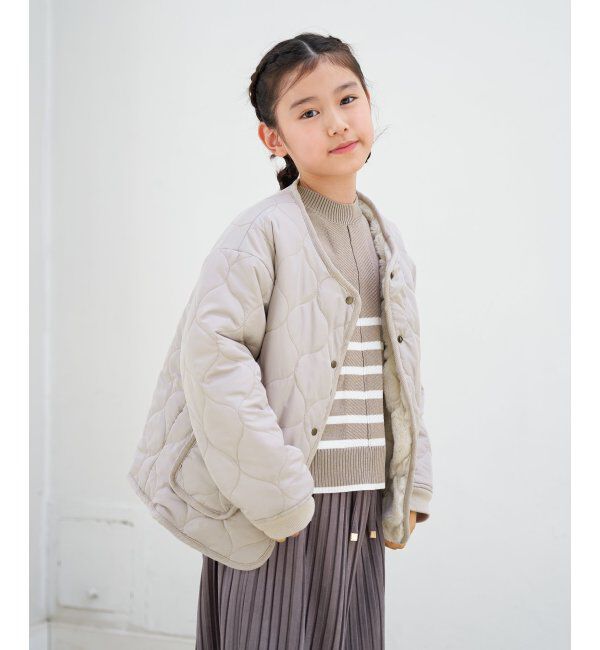 ikka kids「【親子コーデ】2WAYキルトファージャケット（110~160cm）」|その他|
