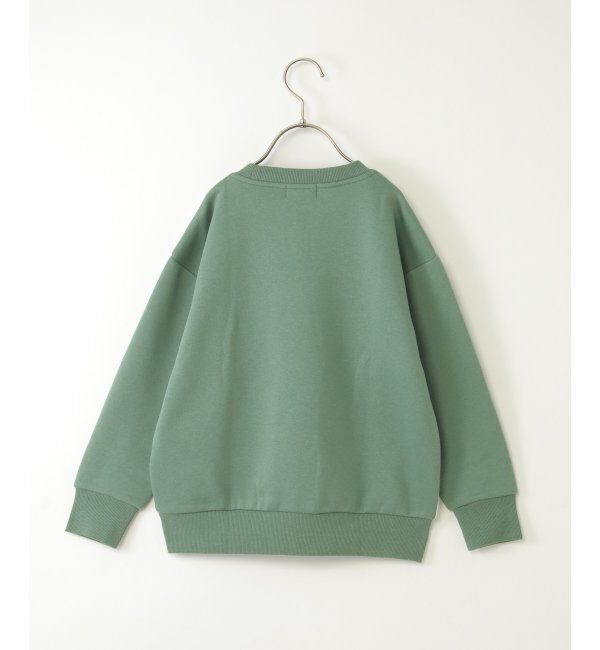 ikka kids「裏起毛斜めブロックストレーナー（120~160cm）」|Tシャツ・カットソー|