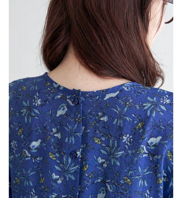 Lbc with Life「2WAYボタニカルプリントブラウス」|シャツ・ブラウス|