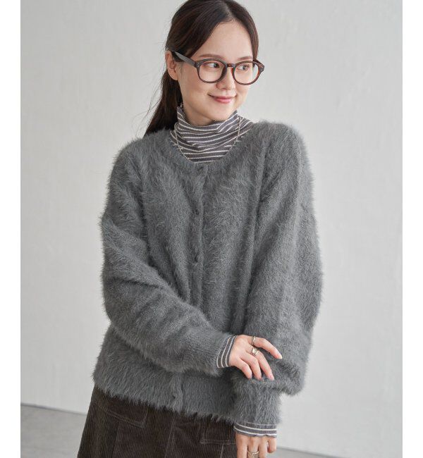 Lbc with Life「ラメMIX2WAYカーデプルオーバー」|カーディガン|