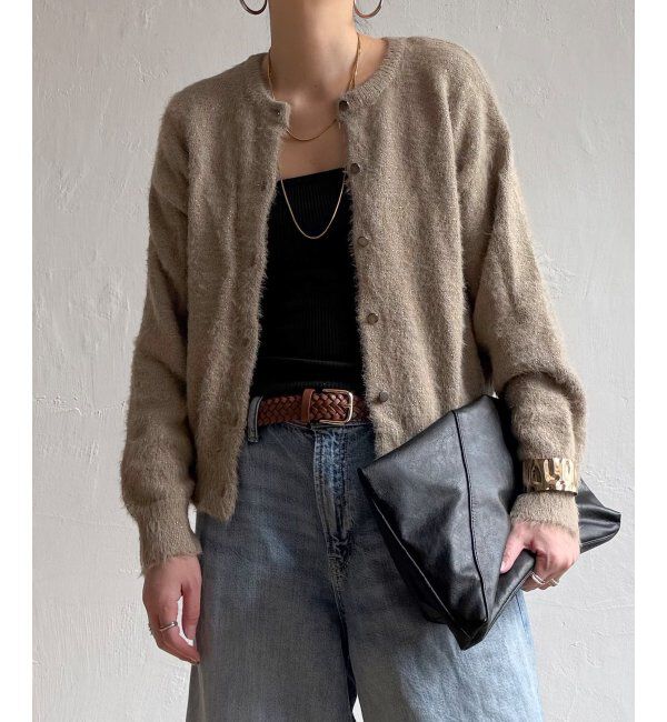 Lbc with Life「ラメMIX2WAYカーデプルオーバー」|カーディガン|