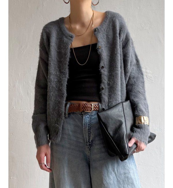 Lbc with Life「ラメMIX2WAYカーデプルオーバー」|カーディガン|