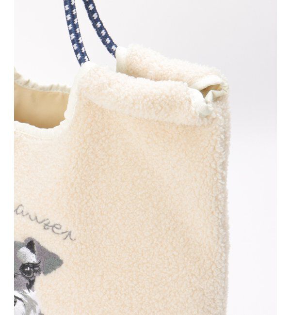 Lbc with Life「ボア刺繍コードトートバッグ」|その他|