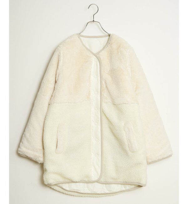 Lbc with Life「リバーシブルファーキルトコート」|その他|