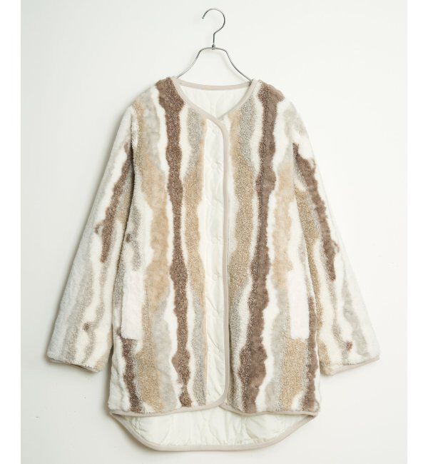 Lbc with Life「リバーシブルファーキルトコート」|その他|