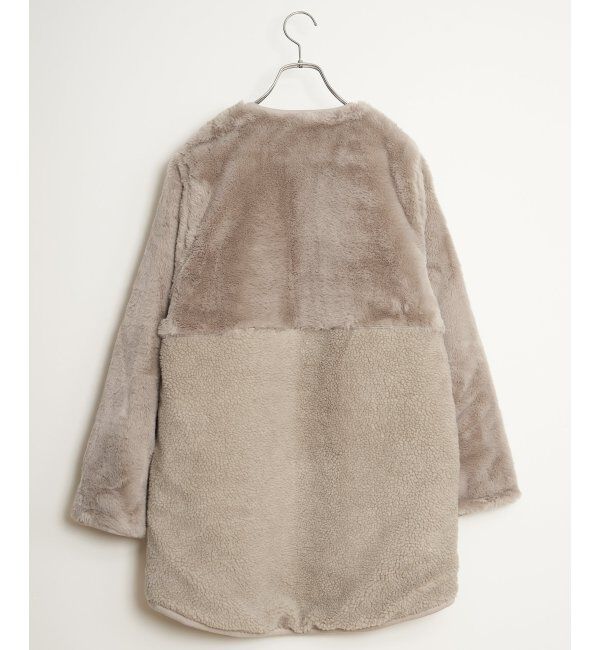 Lbc with Life「リバーシブルファーキルトコート」|その他|