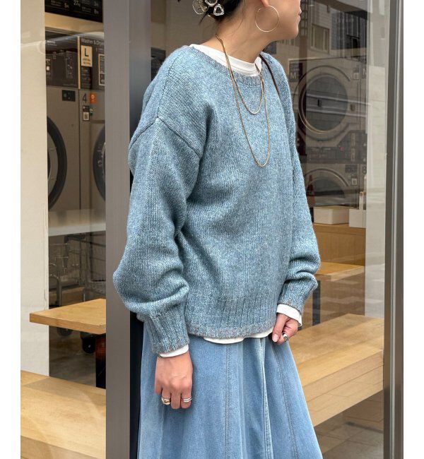 Lbc with Life「ラメノットヤーンハイショクニットPO」|カーディガン|