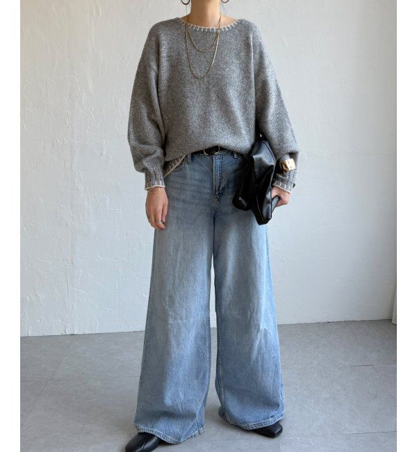 Lbc with Life「ラメノットヤーンハイショクニットPO」|カーディガン|