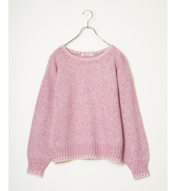 Lbc with Life「ラメノットヤーンハイショクニットPO」|カーディガン|