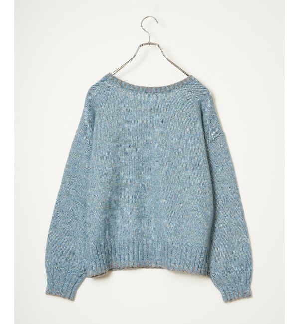 Lbc with Life「ラメノットヤーンハイショクニットPO」|カーディガン|