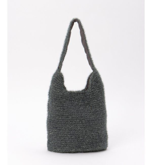 Lbc with Life「ニットワンハンドルバッグ」|その他|チャコール