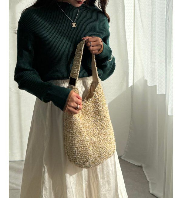 Lbc with Life「ニットワンハンドルバッグ」|その他|