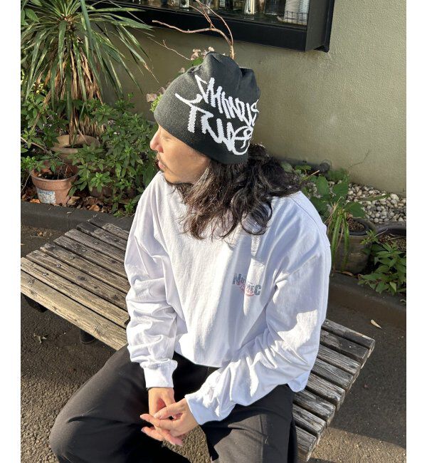 VENCE share style「グラフィティビーニーニット帽」|その他|