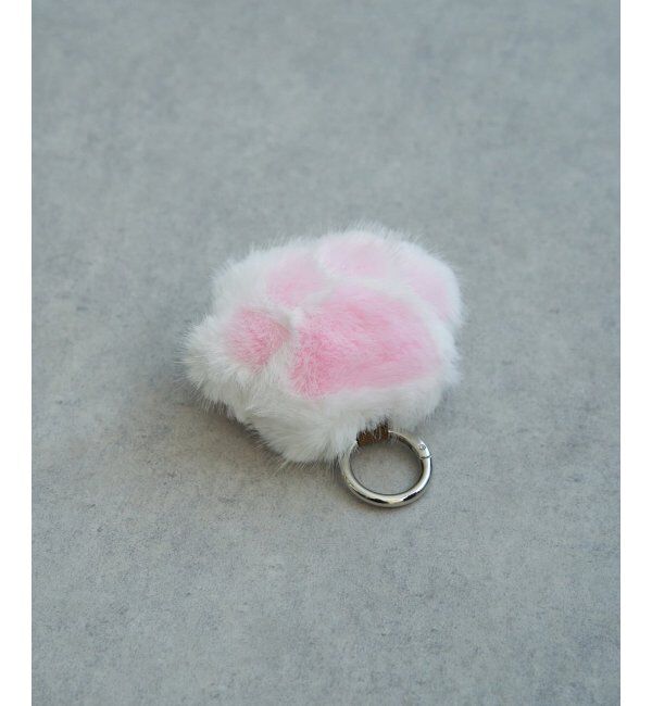 VENCE share style「肉球ファーチャーム」|その他|ホワイト