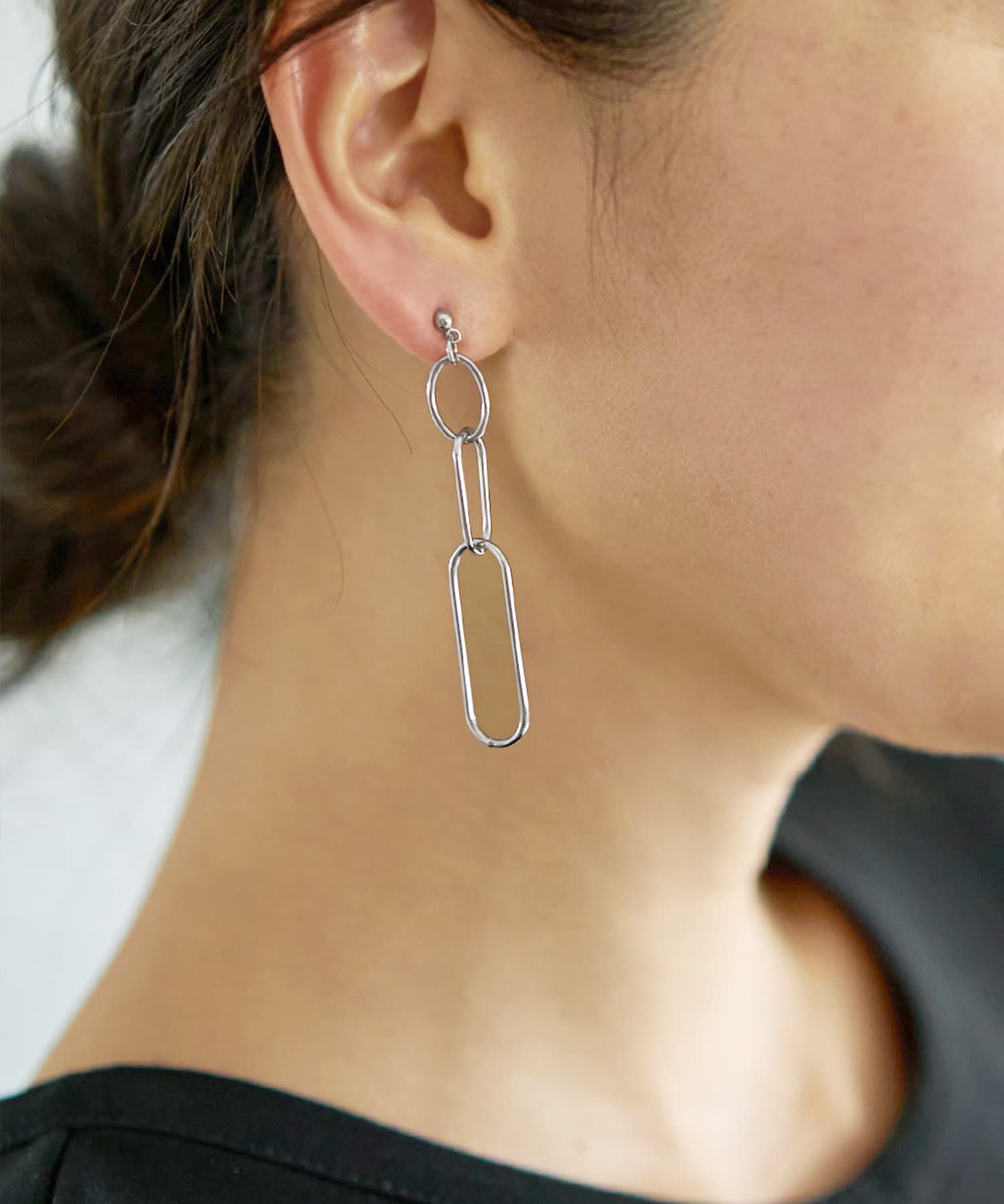 STYLE DELI「３パーツスイングピアス」|ピアス|シルバー
