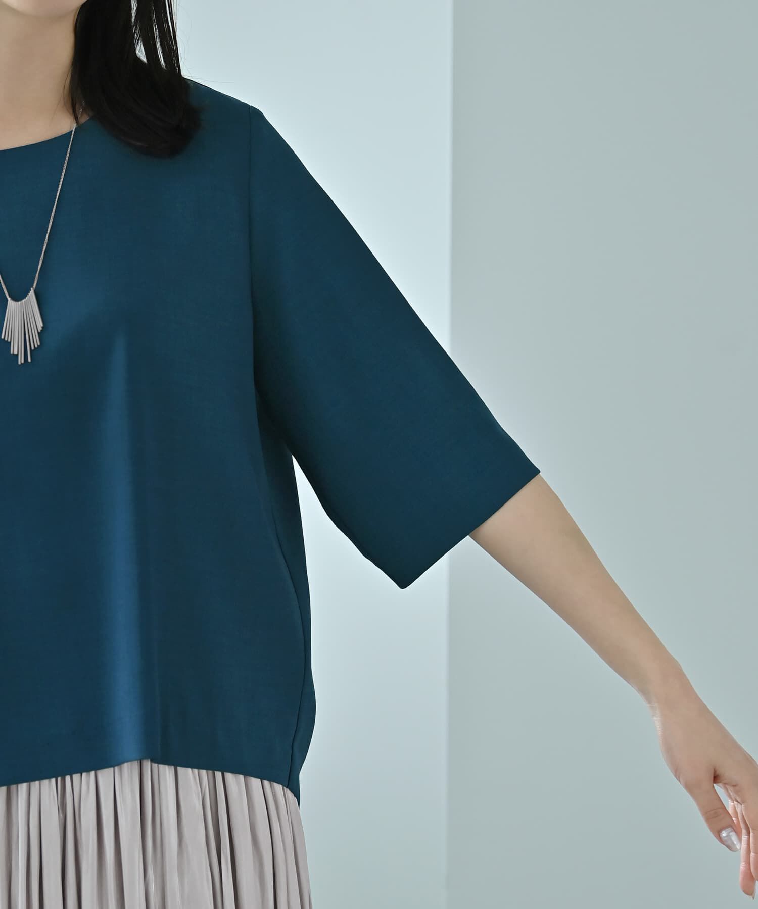 STYLE DELI「【Kana Oyama&times;BLK001】セットアップトップス／DELI size」|シャツ・ブラウス|