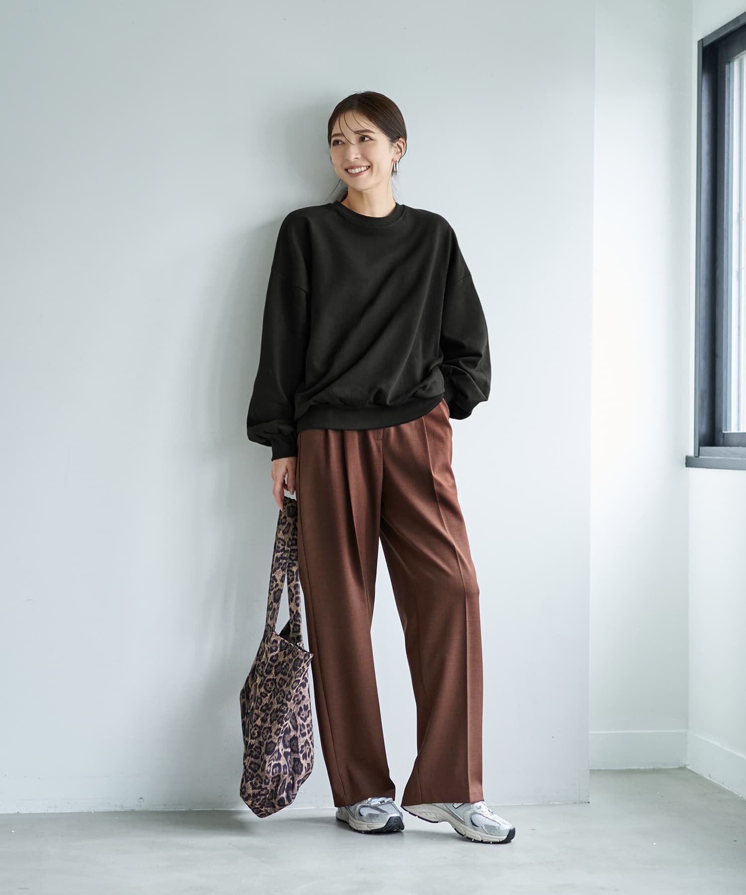 STYLE DELI「ボリュームダウンスウェットトップス」|スウェット・ジャージ|