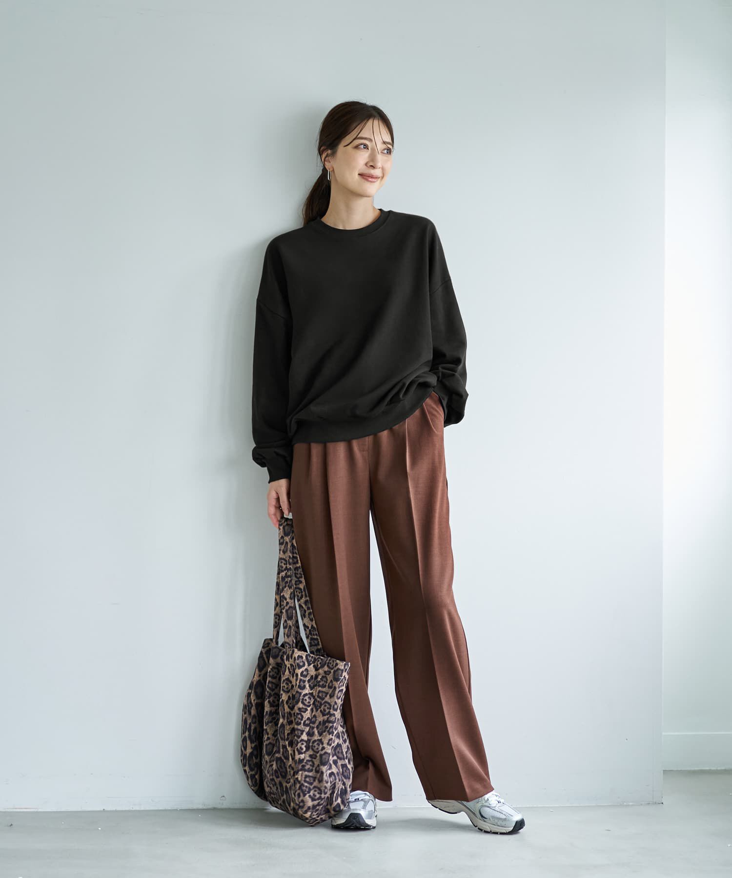 STYLE DELI「ボリュームダウンスウェットトップス」|スウェット・ジャージ|