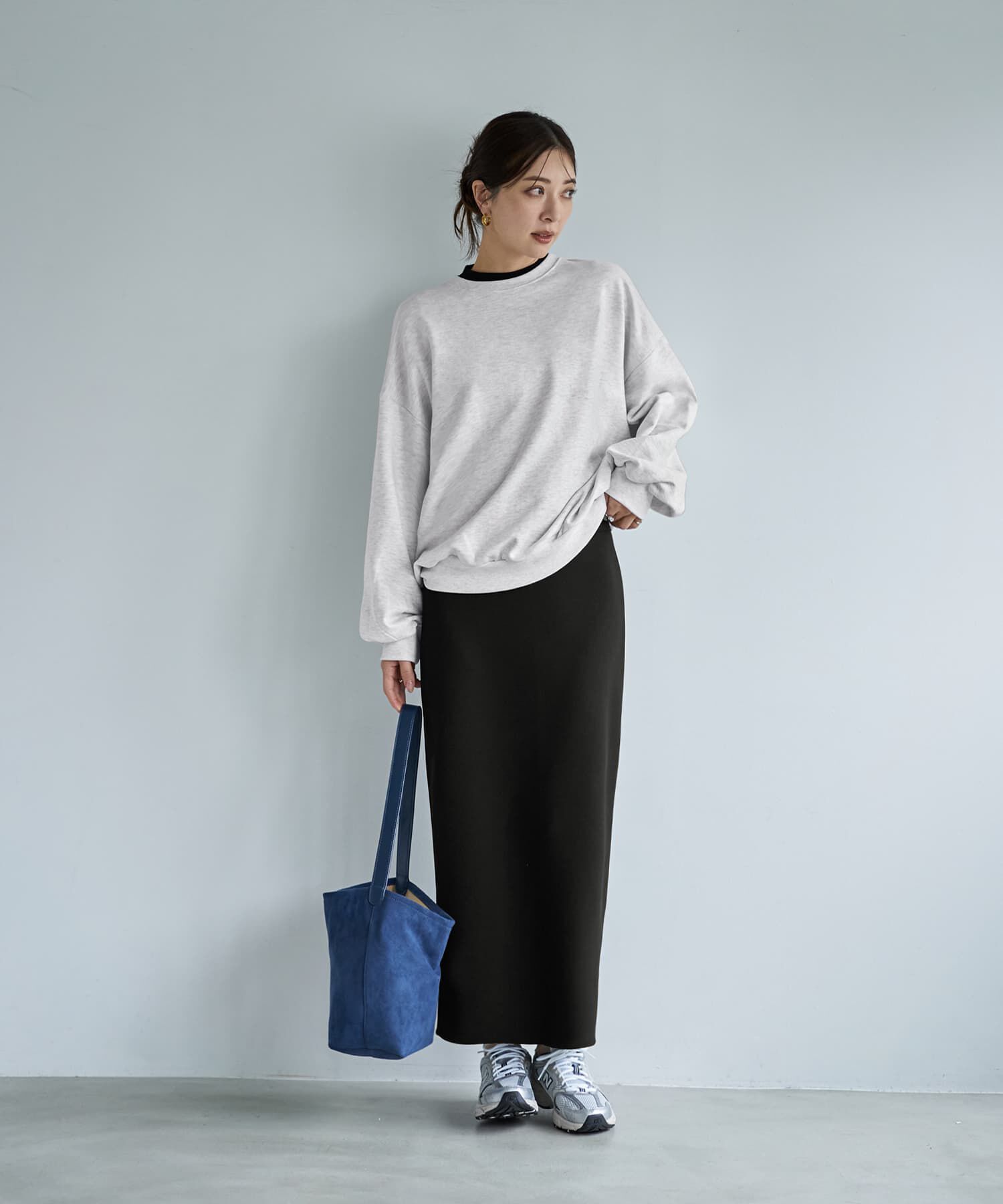 STYLE DELI「ボリュームダウンスウェットトップス」|スウェット・ジャージ|