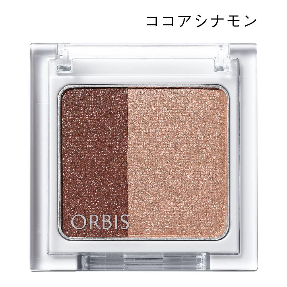 ORBIS「ORBIS ツイングラデーションアイカラー（ケース入り）」|アイシャドウ|ココアシナモン