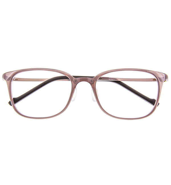  「Zoff SMART Skinny (ゾフ･スマート･スキニー) ウェリントン メガネ」|メガネ|ブラウン2