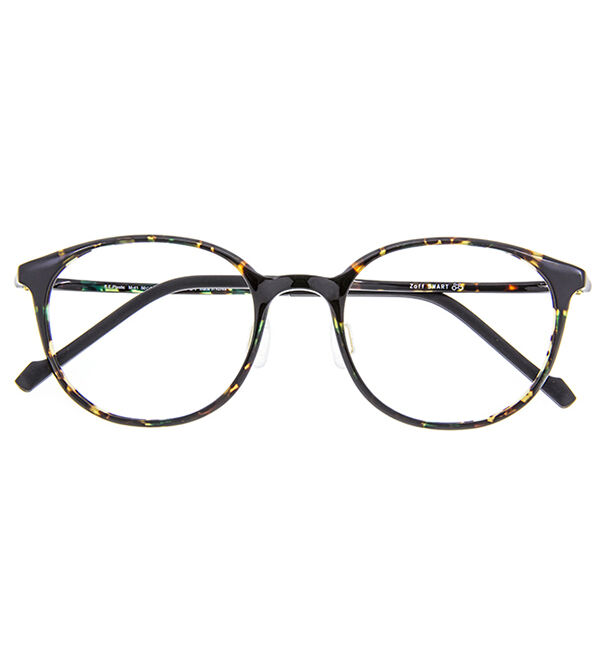  「ボストン型 めがね｜軽くて壊れにくい Zoff SMART Skinny」|メガネ|グリーン2