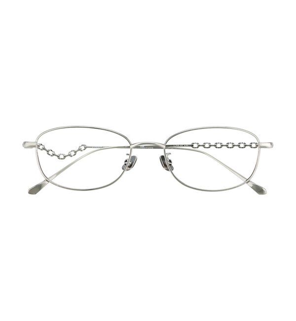  「【LOVE BY e.m.コラボ】&ldquo;atmosphere&rdquo;｜スクエア型メタルフレーム｜Zoff｜LOVE BY e.m. レンズ交換券付」|メガネ|