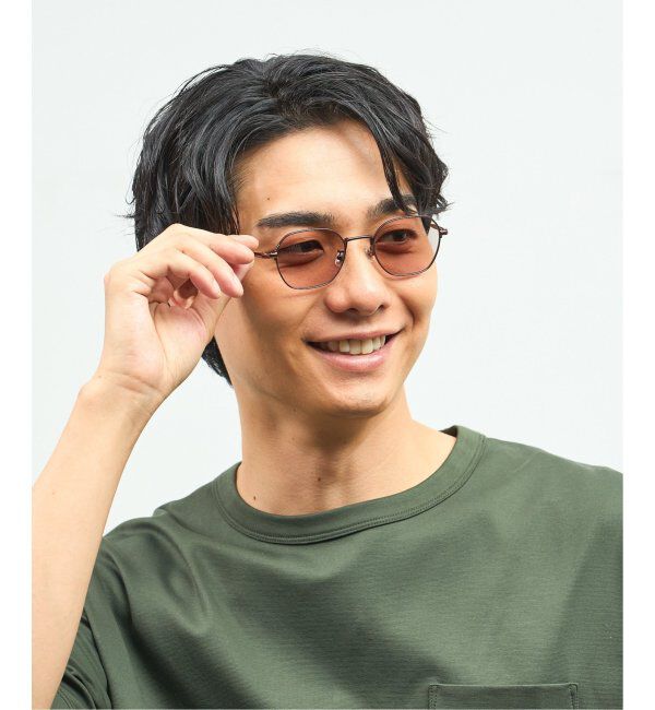  「【WEB限定】Zoff｜GDC ウェリントン型 調光サングラス｜紫外線で色が変わるレンズ｜紫外線対策 UVカット」|サングラス|