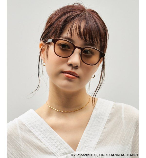  「【WEB限定】Zoff｜はぴだんぶい 調光サングラス｜紫外線で色が変わる 紫外線対策 UVカット｜グッズ  」|サングラス|