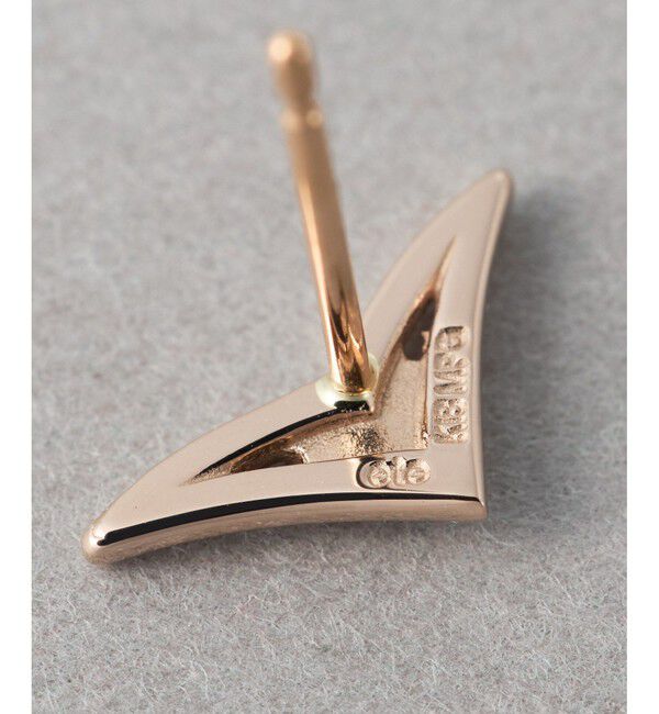 ete「[ムーンリット] K18MPG ダイヤモンド ピアス」|ピアス|