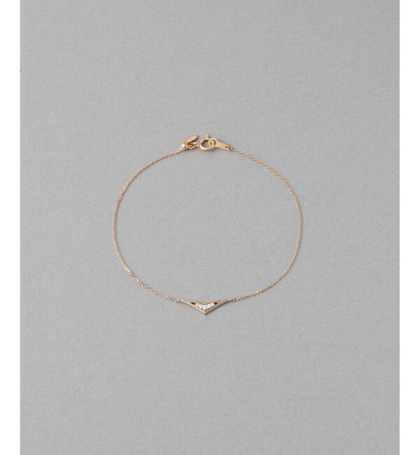 ete「[ムーンリット] K18MPG ダイヤモンド ブレスレット」|ブレスレット・バングル|ピンクゴールド