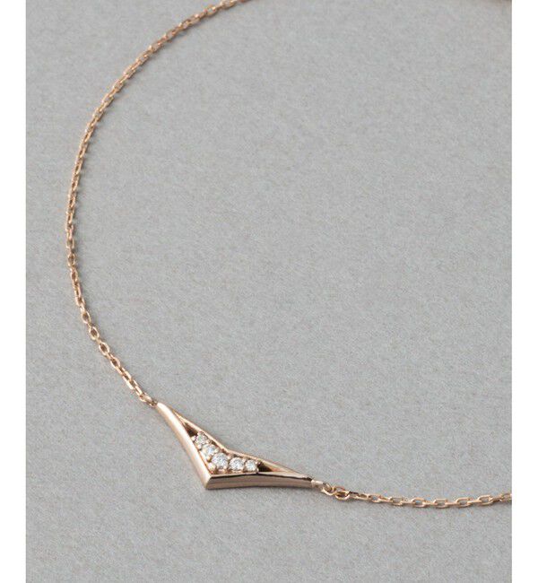 ete「[ムーンリット] K18MPG ダイヤモンド ブレスレット」|ブレスレット・バングル|