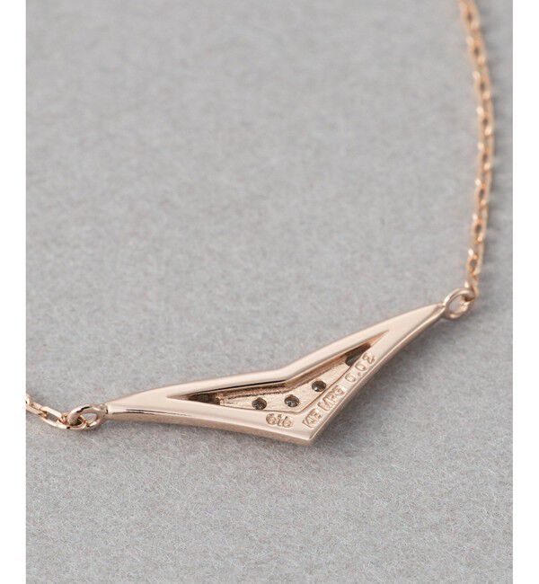 ete「[ムーンリット] K18MPG ダイヤモンド ブレスレット」|ブレスレット・バングル|