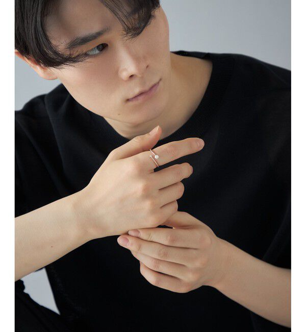 Jouete「[フォークリング] ダイヤモンド&times;パール」|リング|