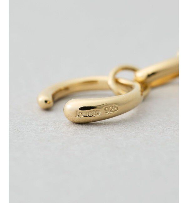 Jouete「イヤリング チェーン&times;パール」|イヤリング|