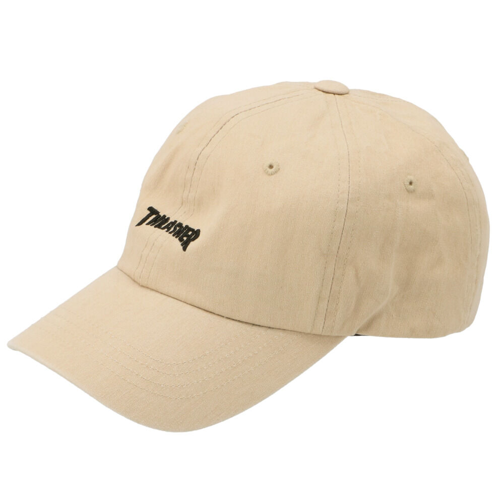 BACKYARD FAMILY「スラッシャー キャップ 通販 メンズ レディース ブランド THRASHER ローキャップ 浅め」|キャップ・キャスケット|ベージュ1